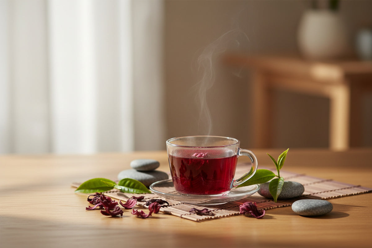 1.5 ounce Hibiscus Mushroom Tea Tin