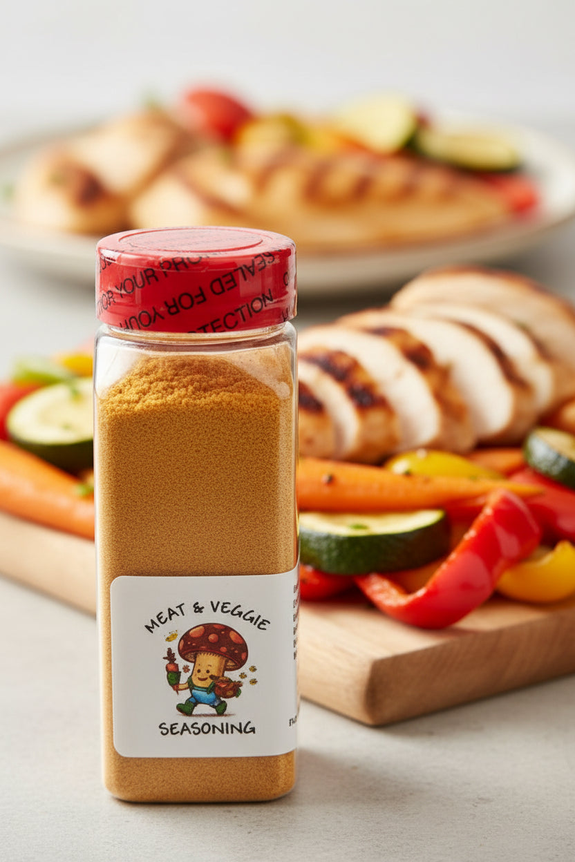 Large Meat & Veggie Mushroom Seasoning