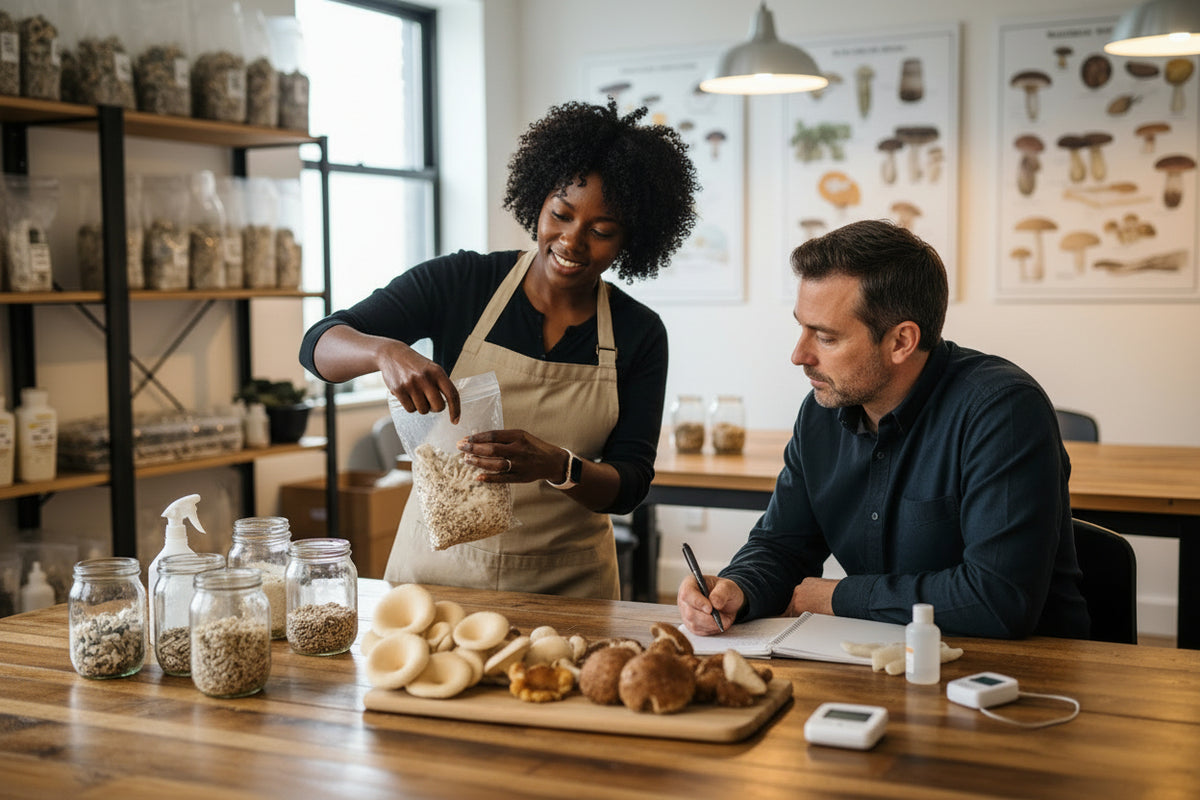 Gourmet Mushroom Growing Classes