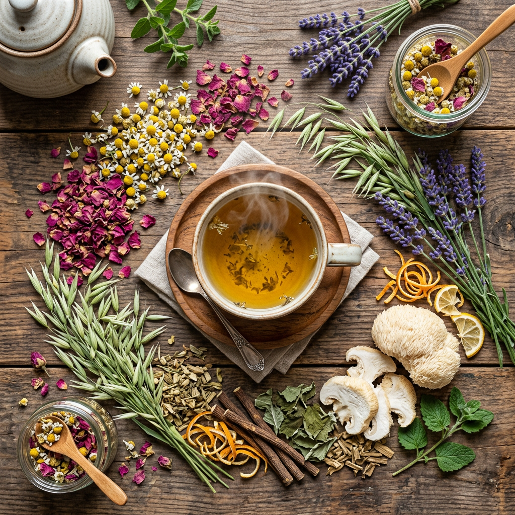 Gourmet Mushroom Tea ~ Large Size