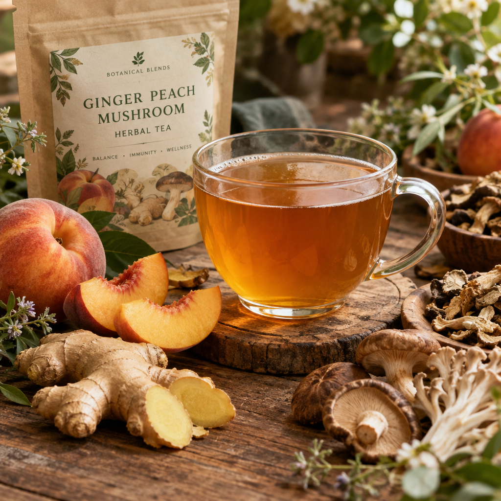Gourmet Mushroom Tea ~ Large Size