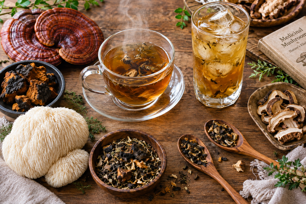 Gourmet Mushroom Herbal Tea ~ Small